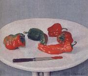 Felix Vallotton Red Peppers painting
